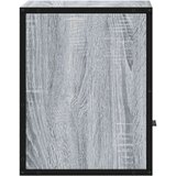 vidaXL Zidni noćni ormarići 2 kom Sivi Sonoma 40x31x39,5 cm | shoptok.hr