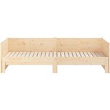  Izvlečna dnevna postelja trdna borovina 2x(90x190) cm, (20606028) | Shoptok.si