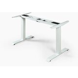 Square Elektro nogare za radni sto, Bele | ePonuda.com