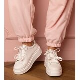 Gemre White-silver platform sports sneakers Kler | shoptok.hr