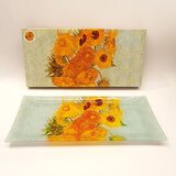 Easy Life VASE WITH TWELVE SUNFLOWERS / desertni krožnik v darilnem pakiranju | Shoptok.si