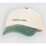 Matcha Latte Kapa s šiltom two tone bottle green
