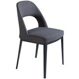 Angel Cerdá Jedilni stol z nogami iz črnega jekla, (20591813) | Shoptok.si