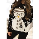 Kesi Christmas sweater with black snowman | Eponuda.ba