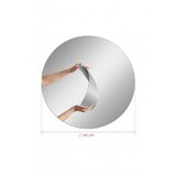Hanah home ogledalo round diameter : 40 cm silver | ePonuda.com