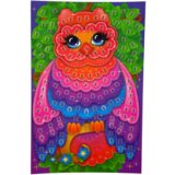 DIY Coloured Mosaic Peeling Owl Set | shoptok.hr