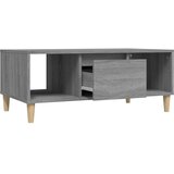  Stolić za kavu boja sivog hrasta 90x50x36,5cm konstruirano drvo | shoptok.hr