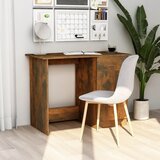 vidaXL Radni stol boja dimljenog hrasta 100x50x76 cm konstruirano drvo cijene