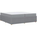  Krevetna konstrukcija Svijetlo siva 200 x 200 cm tkanina | Eponuda.com