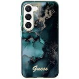 Guess zaščitni ovitek Golden Marble Green, Samsung Galaxy S23, (21135002) u