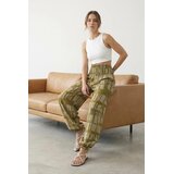 TRENDYOLMILLA Ženske pantalone TWOSS25PL00063, Maslinaste | Eponuda.com