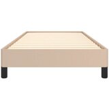  Posteljni okvir kapučino 100x200 cm umetno usnje, (20726112) | Shoptok.si
