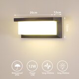  Brilagi - Spoljna zidna LED svetiljka BRICKY LED/12W/230V antracit IP54 | Eponuda.com