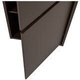 WOOOD Temno rjava modularna omarica iz masivnega bora 55x215 cm Meggy – | Shoptok.si