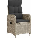  Ležaljka u vrtu Svijetlo siva i tamno siva 57 x 63 x 94 cm - Svjetlosiva i tamnosiva | shoptok.hr