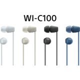 Sony slušalice WIC100B.CE7 BT, in-ear, bežične, crne | shoptok.hr