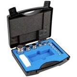 Kern Set utega 304-054, OIML klasa E1, nazivna vrijednost 1 g - 500 g, gumb, polirani nehrđajući čelik, u plastičnoj ku | Eponuda.ba