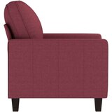  Fotelja crvena boja vina 60 cm od tkanine | shoptok.hr