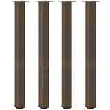  Noge za barski stol 4 kom. Prirodni čelik 110-112 cm Čelik | shoptok.hr