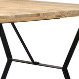  Jedilna miza 180x90x76 cm trden mangov les, (20711132) | Shoptok.si