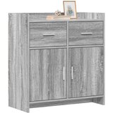  Kreveta Siva Sonoma 75 x 36 x 80 cm Konstruirano drvo | shoptok.hr