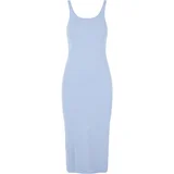 DEF Women's dress LONG - blue