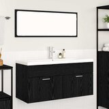  Kupaonski ormar Crni hrast 100 x 38,5 x 46 cm Konstruirano drvo | shoptok.hr