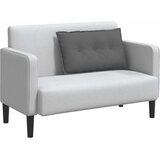  Jastuk za leđa Tamno siva 80 x 19 x 50 cm tkanina | shoptok.hr