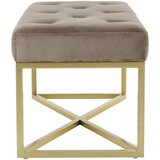 Kayoom KLOP, kovina, tekstil, leseni material rjavosiva, zlate barve | Shoptok.si