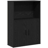  Regal za knjige crni hrasta 60x24x85 cm od konstruiranog drva | shoptok.hr