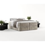 Maison de Rêve Svetlo rjava boxspring postelja s prostorom za shranjevanje 140x200 cm Yoko – | Shoptok.si