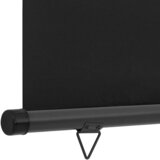 Balkonska bočna tenda 125 x 250 cm crna | shoptok.hr