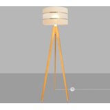  podna lampa helen 1xE27/15W/230V krem/zlatna/hrast | Eponuda.com