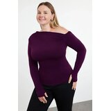 Trendyol Ženska bluza TBBAW25AF00013, Ljubičasta Cene