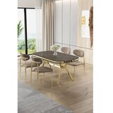 Hanah home Trpezarijski set, 5 dijelova, bež | Eponuda.ba