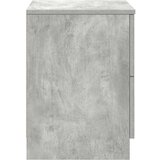  Noćni ormarići 2 kom s 2 ladice betonsko sive boje 40x36x50 cm | shoptok.hr