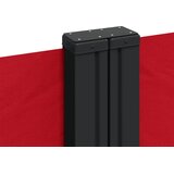  Bočna tenda na uvlačenje crvena 220 x 1200 cm | shoptok.hr