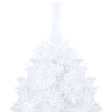  Umjetno božićno drvce s gustim granama bijelo 120 cm PVC | shoptok.hr