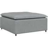  Modularna sofa s tabureom i jastucima svijetlo siva | Shoptok.si
