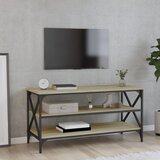 The Living Store TV omarica sonoma hrast 100x40x50 cm inženirski les - TV Omarica, (21429742) Cene
