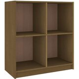 vidaXL komoda medeno rjava 70x33x76 cm trdna borovina | Shoptok.si