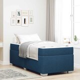 vidaXL Krevetna konstrukcija Plava 100 x 200 cm tkanina Cijene