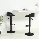  Barski stolci 2 kom crni baršunasti | shoptok.hr