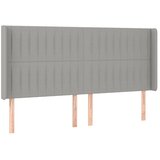  Krevet box spring s madracem LED svjetlosivi 180x200 cm tkanina | shoptok.hr