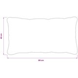  Presvlaka za jastuk 6 pcs HEERLEN Zelena 40 x 80 cm PV flis | shoptok.hr