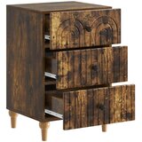  Noćni ormar Dimljeni hrast 43x 41 x 66,5 cm Konstruirano drvo | shoptok.hr