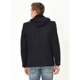 Dewberry K7532 MEN'S COAT-PATTERNED INDIGO | Shoptok.si