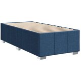 vidaXL Krevet s oprugama i madracem plavi 80x200 cm od tkanine | shoptok.hr