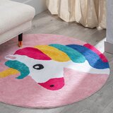 Ixia Bombažna otroška preproga ø 100 cm Unicorn – | Shoptok.si