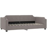  Izvlečna dnevna postelja temno taupe 80x200 cm blago, (20787833) | Shoptok.si